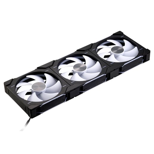 Phanteks D30-140 140mm DRGB PWM Triple Fan Pack in Black