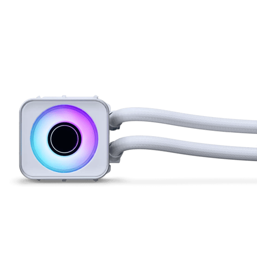 Phanteks Glacier One D30 X2 360mm AIO Liquid CPU Cooler in White