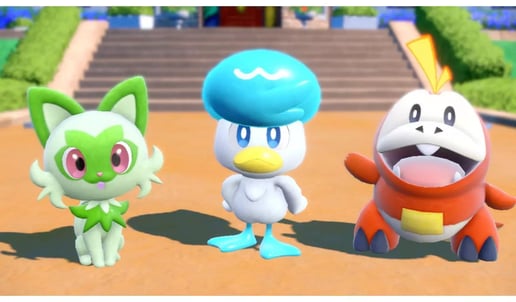 Pokémon Violet for the Nintendo Switch