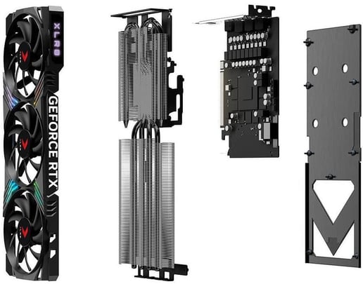 PNY GeForce RTX 4070 VERTO OC 12GB Graphics Card