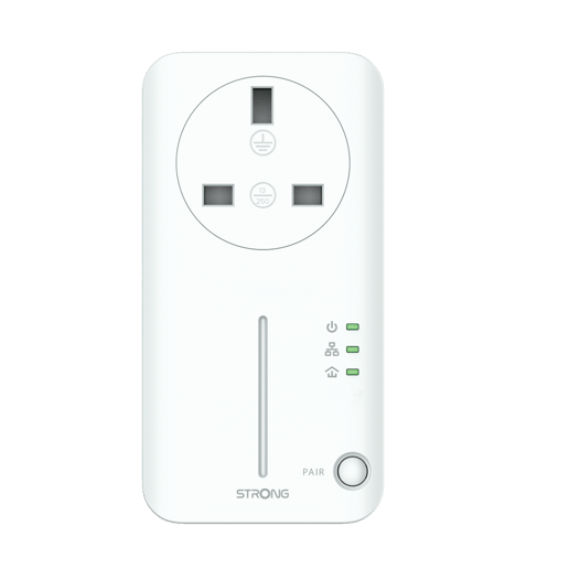 STRONG Powerline 600 WiFi Powerline Kit with Passthrough 