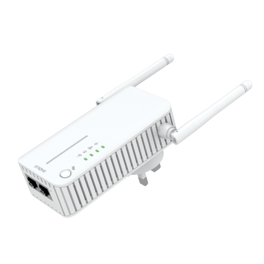 STRONG Powerline 600 WiFi Powerline Kit with Passthrough 