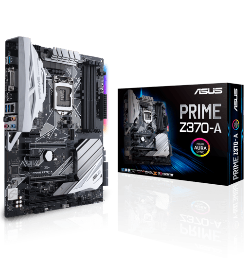 ASUS PRIME Z370-A ATX Motherboard for Intel LGA1151 CPUs