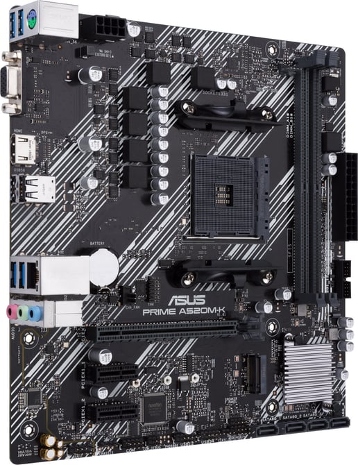 ASUS Prime A520M-K mATX Motherboard for AMD AM4 CPUs