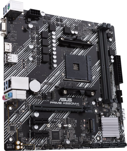 ASUS Prime A520M-K mATX Motherboard for AMD AM4 CPUs