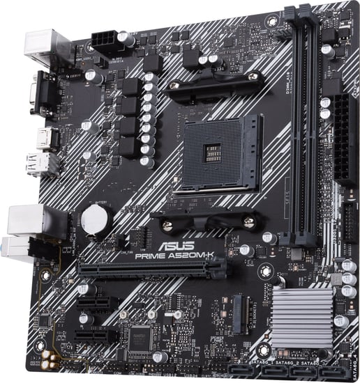 ASUS Prime A520M-K mATX Motherboard for AMD AM4 CPUs