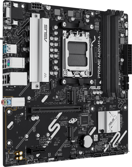 ASUS Prime A620AM-A-CSM mATX Motherboard for AMD AM5 CPUs
