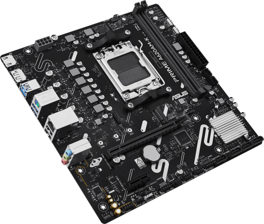 ASUS Prime A620AM-K mATX Motherboard for AMD AM5 CPUs
