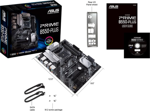 ASUS Prime B550-Plus ATX Motherboard for AMD AM4 CPUs
