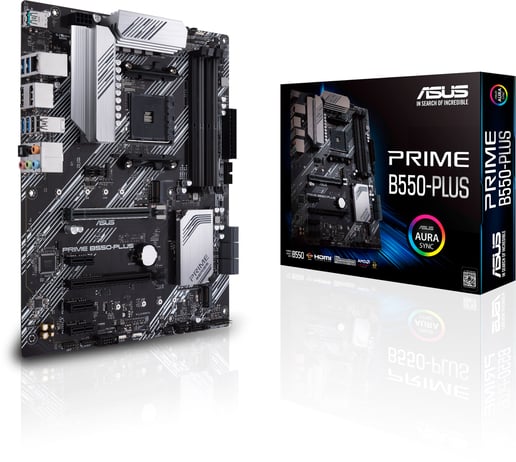 ASUS Prime B550-Plus ATX Motherboard for AMD AM4 CPUs