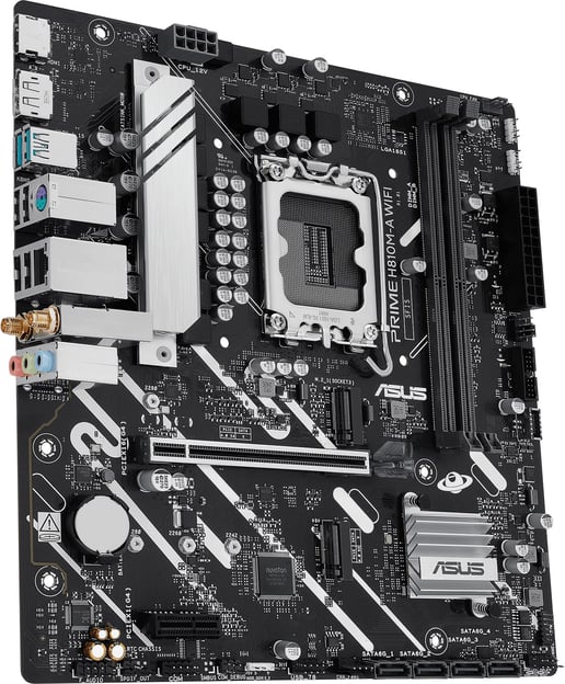 ASUS Prime H810M-A WiFi mATX Motherboard for Intel LGA1851 CPUs