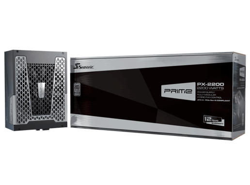 2200W Seasonic PRIME PX ATX 3.1 Modular 80 Plus Platinum PSU