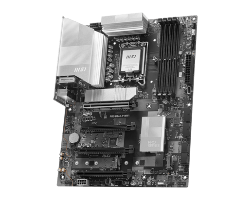 MSI PRO B860-P WIFI ATX Motherboard for Intel LGA1851 CPUs