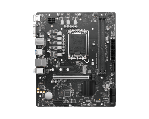 MSI PRO H610M-E DDR4 mATX Motherboard for Intel Socket 1700 CPUs