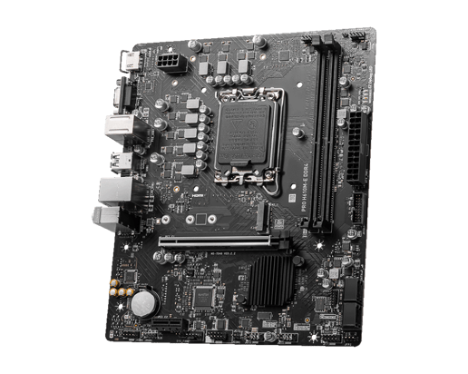 MSI PRO H610M-E DDR4 mATX Motherboard for Intel Socket 1700 CPUs