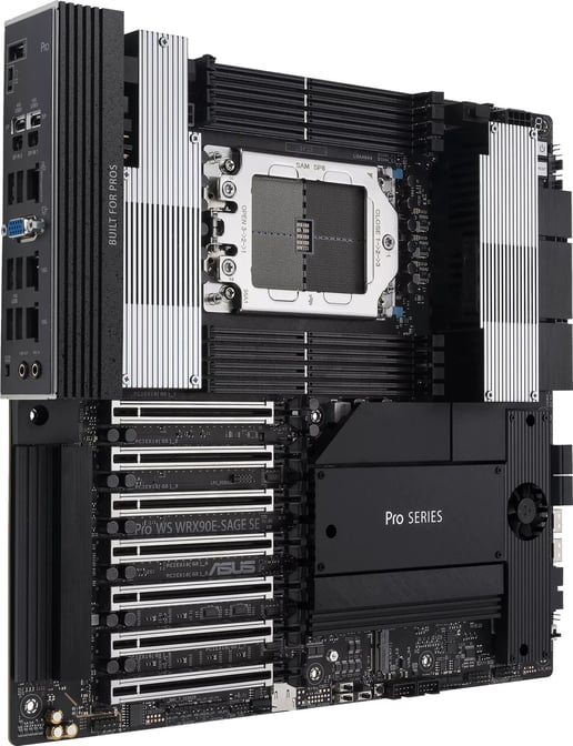 ASUS Pro WS WRX90E-SAGE SE SSI EEB Motherboard for AMD sTR5 CPUs