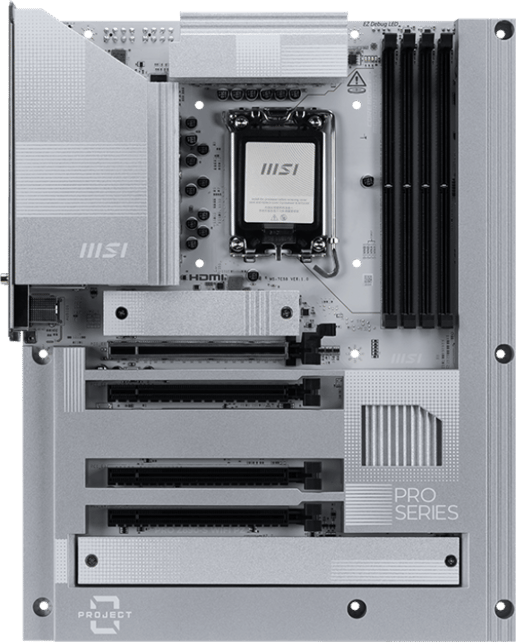MSI PRO Z890-S WIFI PZ ATX Motherboard for Intel LGA1851 CPUs