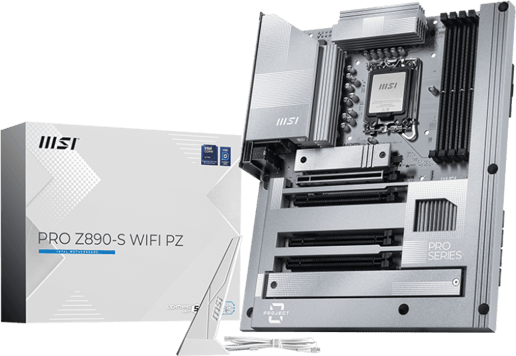 MSI PRO Z890-S WIFI PZ ATX Motherboard for Intel LGA1851 CPUs