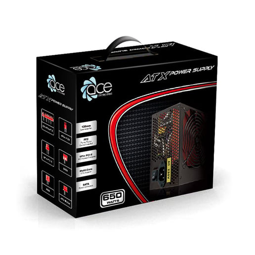 Ace BR Black 650W Power Supply