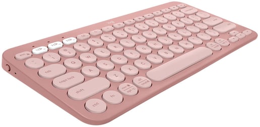 Logitech Pebble Keys 2 K380s Wireless Keyboard - Tonal Rose