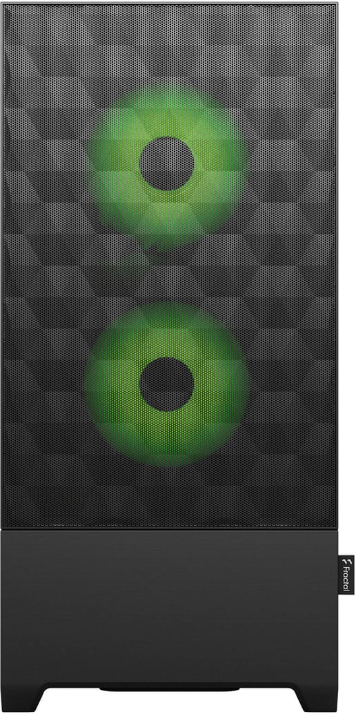 Fractal Pop Air RGB Mid Tower Gaming Case - Green 