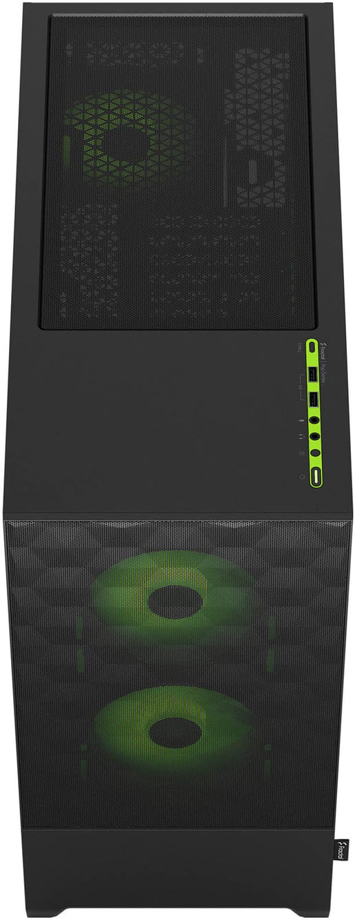 Fractal Pop Air RGB Mid Tower Gaming Case - Green 