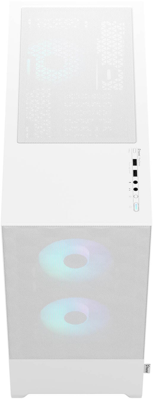 Fractal Pop Air RGB Mid Tower Gaming Case - White 