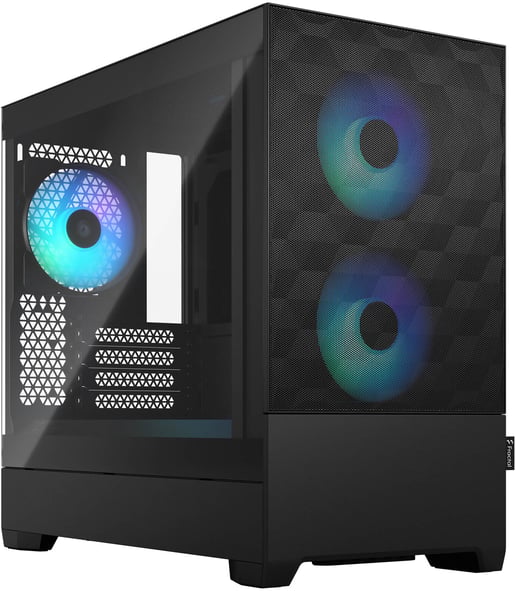 Fractal Pop Mini Air RGB Mini Tower Gaming Case - Black 