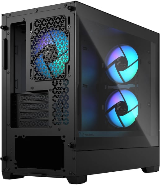 Fractal Pop Mini Air RGB Mini Tower Gaming Case - Black 