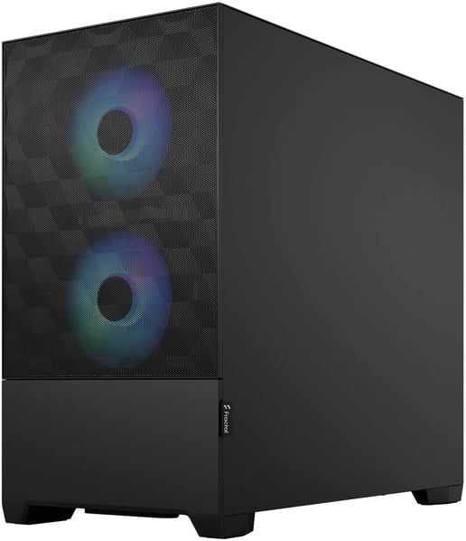 Fractal Pop Mini Air RGB Mini Tower Gaming Case - Black 