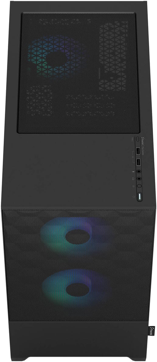 Fractal Pop Mini Air RGB Mini Tower Gaming Case - Black 