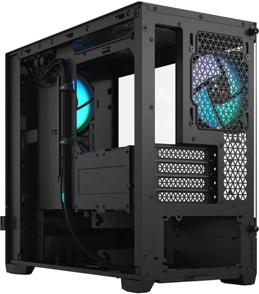 Fractal Pop Mini Air RGB Mini Tower Gaming Case - Black 