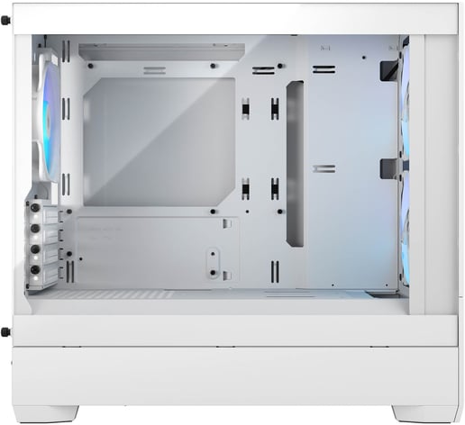 Fractal Pop Mini Air RGB Mini Tower Gaming Case - White 