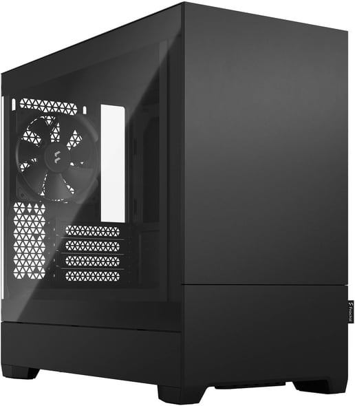 Fractal Pop Mini Silent Mini Tower Case - Black 