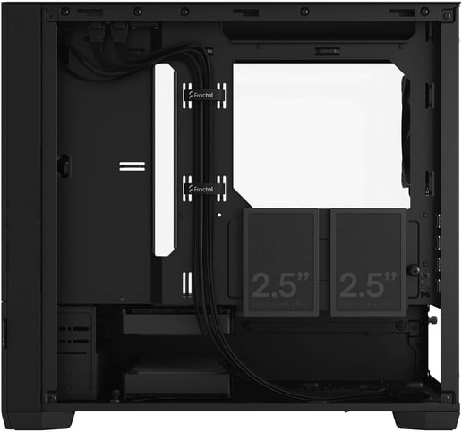Fractal Pop Mini Silent Mini Tower Case - Black 