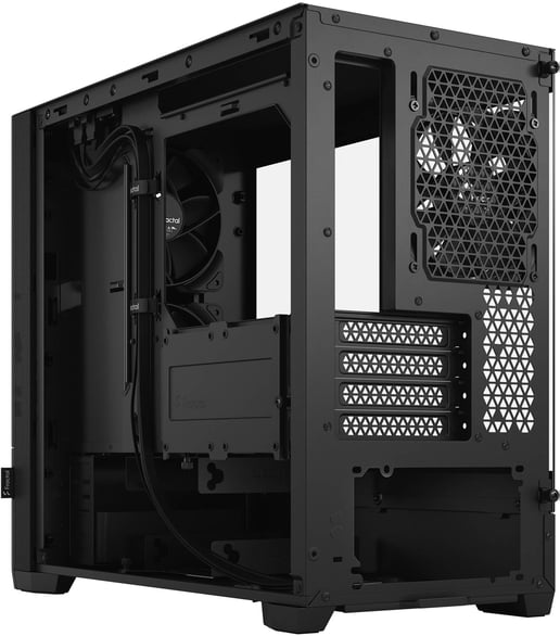 Fractal Pop Mini Silent Mini Tower Case - Black 