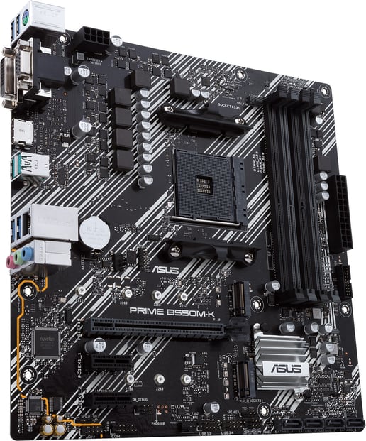 ASUS Prime B550M-K mATX Motherboard for AMD AM4 CPUs