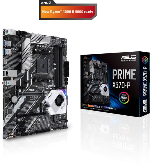 ASUS PRIME X570-P ATX Motherboard for AMD AM4 CPUs