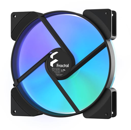 Fractal Design Prisma AL-18 180mm ARGB PWM Chassis Fan