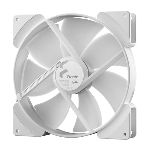 Fractal Design Prisma AL-18 ARGB PWM 180mm Case Fan in White