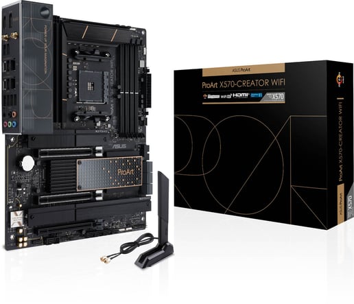 ASUS ProArt X570-Creator WiFi ATX Motherboard for AMD AM4 CPUs