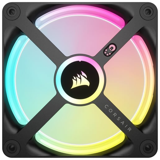 Corsair QX120 RGB 120mm PWM Case Fan Expansion Kit - Black