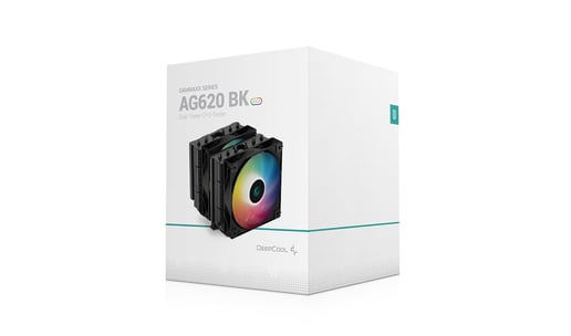 DeepCool AG620 BK ARGB Dual Tower CPU Cooler