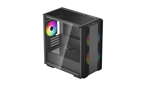 DeepCool CC360 ARGB Mid Tower Gaming Case - Black 