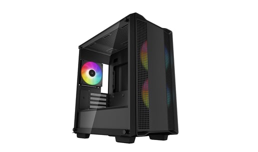 DeepCool CC360 ARGB Mid Tower Gaming Case - Black 