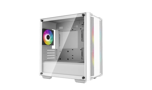 DeepCool CC360 WH ARGB Mid Tower Gaming Case - White 