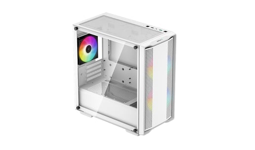 DeepCool CC360 WH ARGB Mid Tower Gaming Case - White 