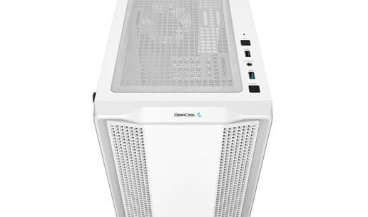 DeepCool CC360 WH ARGB Mid Tower Gaming Case - White 