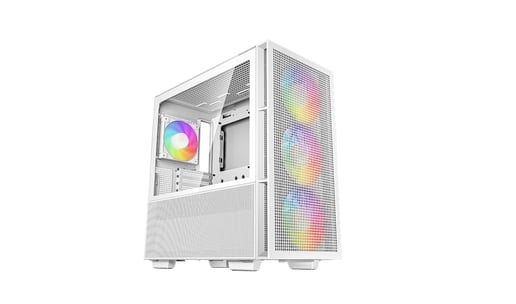 DeepCool CH560 WH Mid Tower Case - White 
