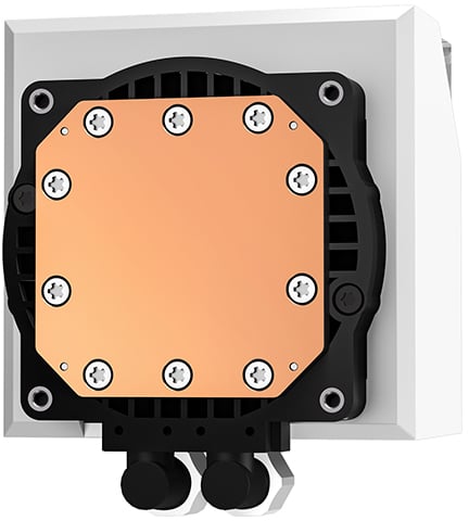 DeepCool LT240 WH ARGB 240mm Liquid CPU Cooler in White